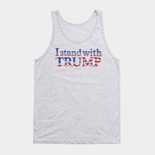 I stand with trump Tank Top